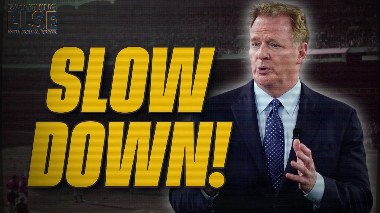 The NFL is NEARLY Perfect — Don't Mess it Up! | Everything Else w/ Joshua Brisco 3/20/26