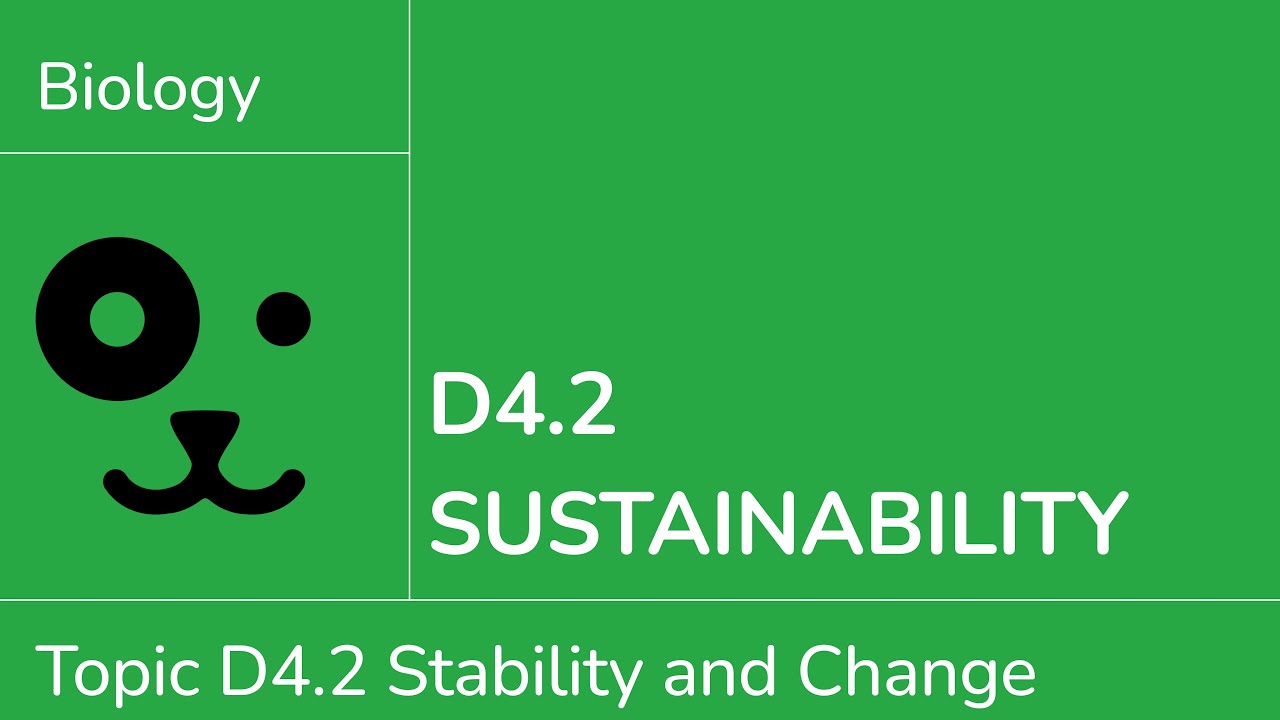 D4.2 Устойчивость [IB Биология SL/HL]