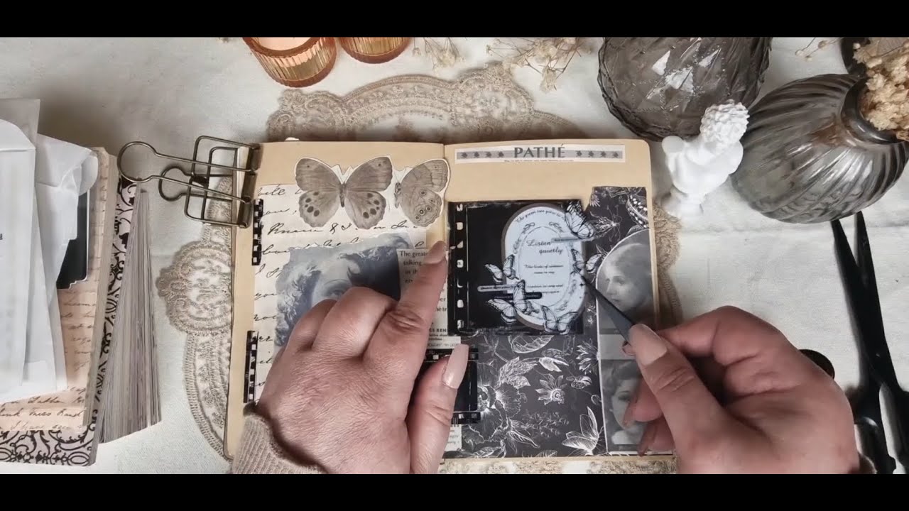 1 Hour ASMR Journaling for sleep, relax, work #journalwithme