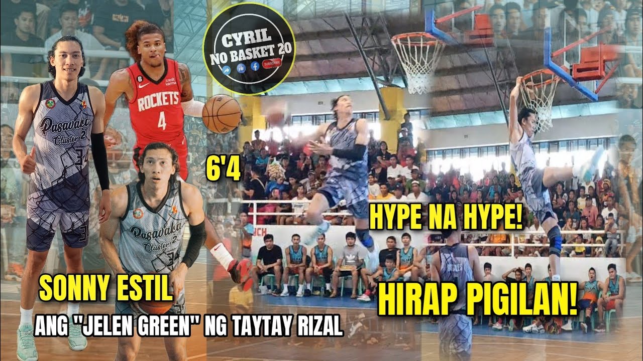 SONNY ESTIL, Ginawang SLAM DUNK contest ang laban kontra ULLY-GAB!