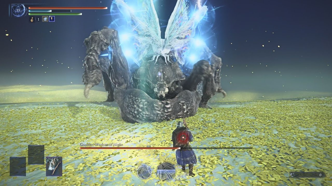 Elden Ring Nightreign - Gnoster Wisdom of Night Boss Fight (No Damage, Solo, Free Reign)