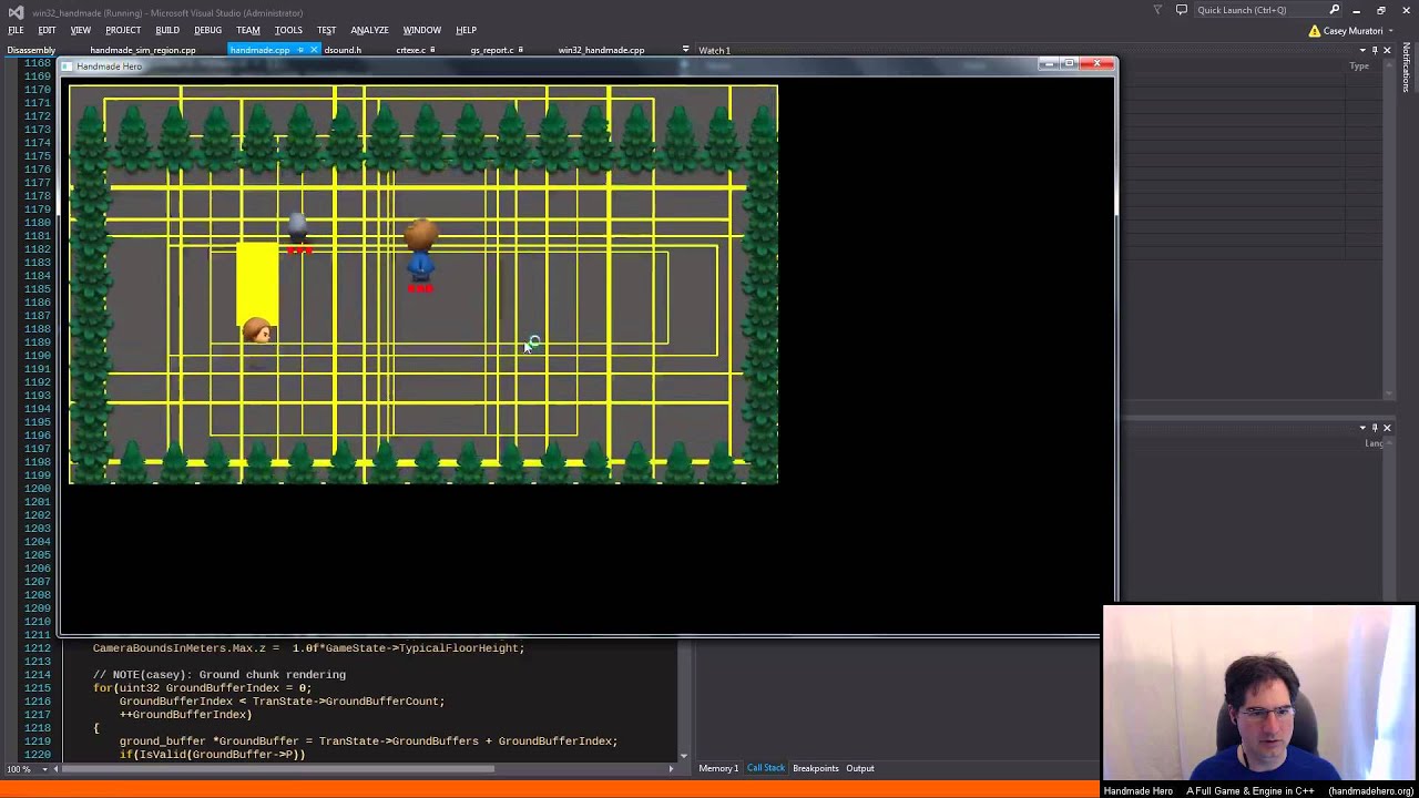 Handmade Hero Day 111 - Resolution-Independent Ground Chunks