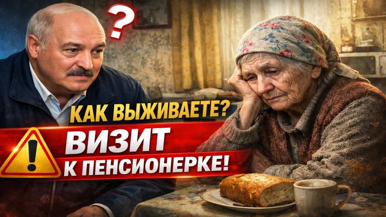 «Как выживаете?» — Лукашенко зашел в гости к одинокой пенсионерке
