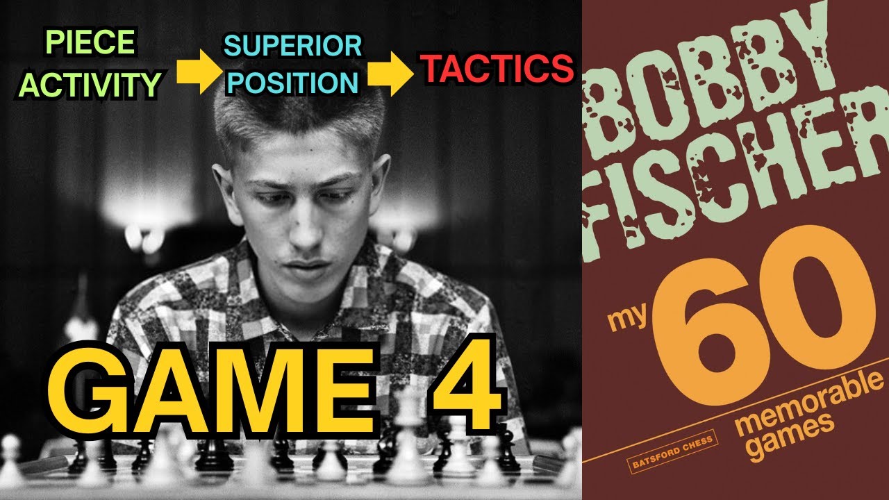 Bobby Fischer vs Pilnik | Tactics Flow from a Superior Position | My 60 Memorable Games – Game 4