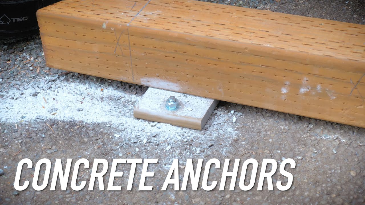 Build Update: Concrete Anchors And Framing || Dr Decks
