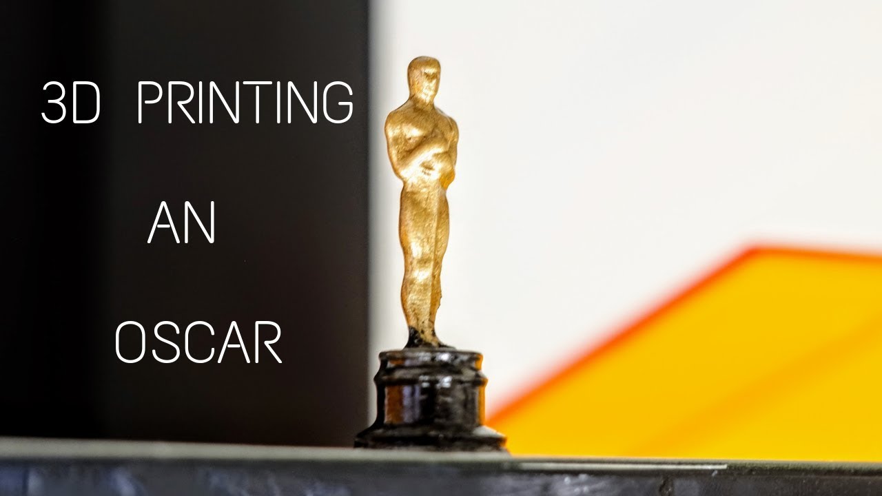 3D Printer Timelapse of an Oscar Award