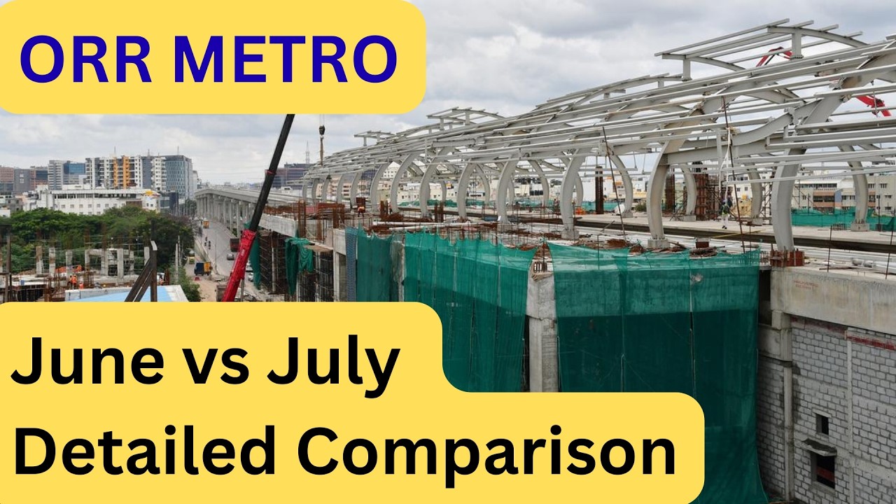 Namma Metro Blue Line Update | July 2026 | ORR | HSR To KR Puram