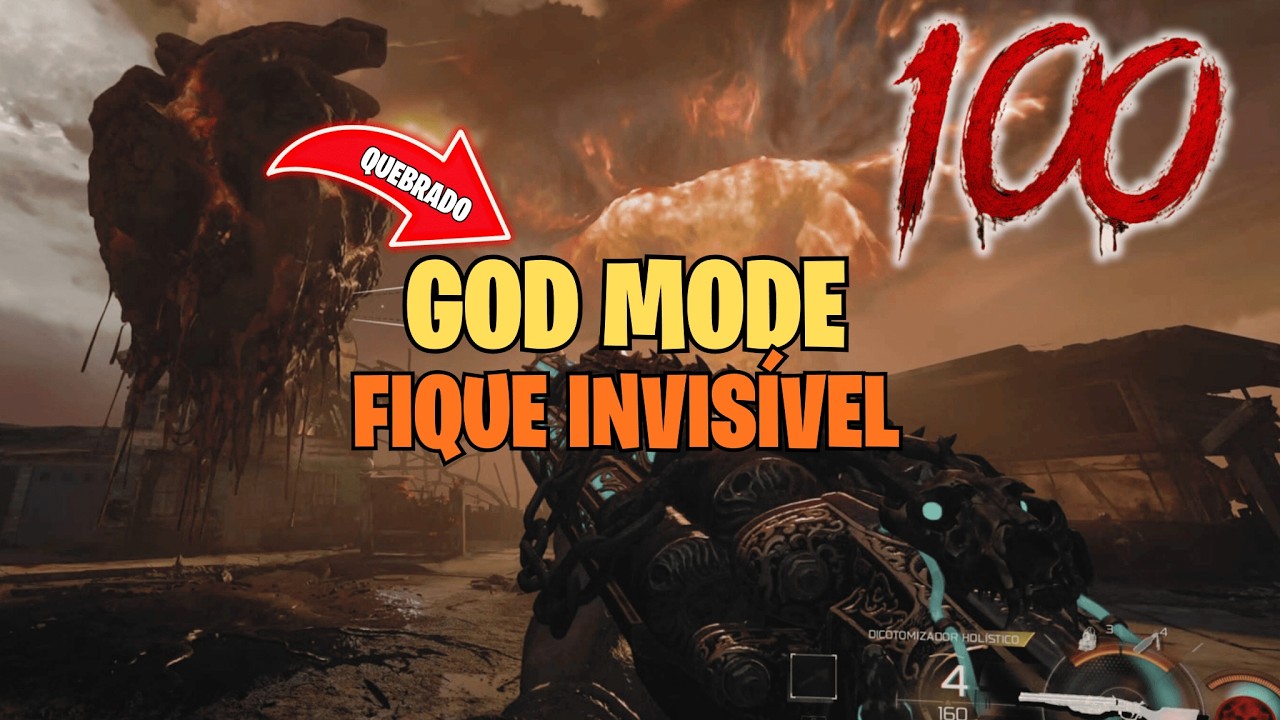 Glitch QUEBRADO para você ficar INVISÍVEL no BO7 Zombies (GOD MODE)