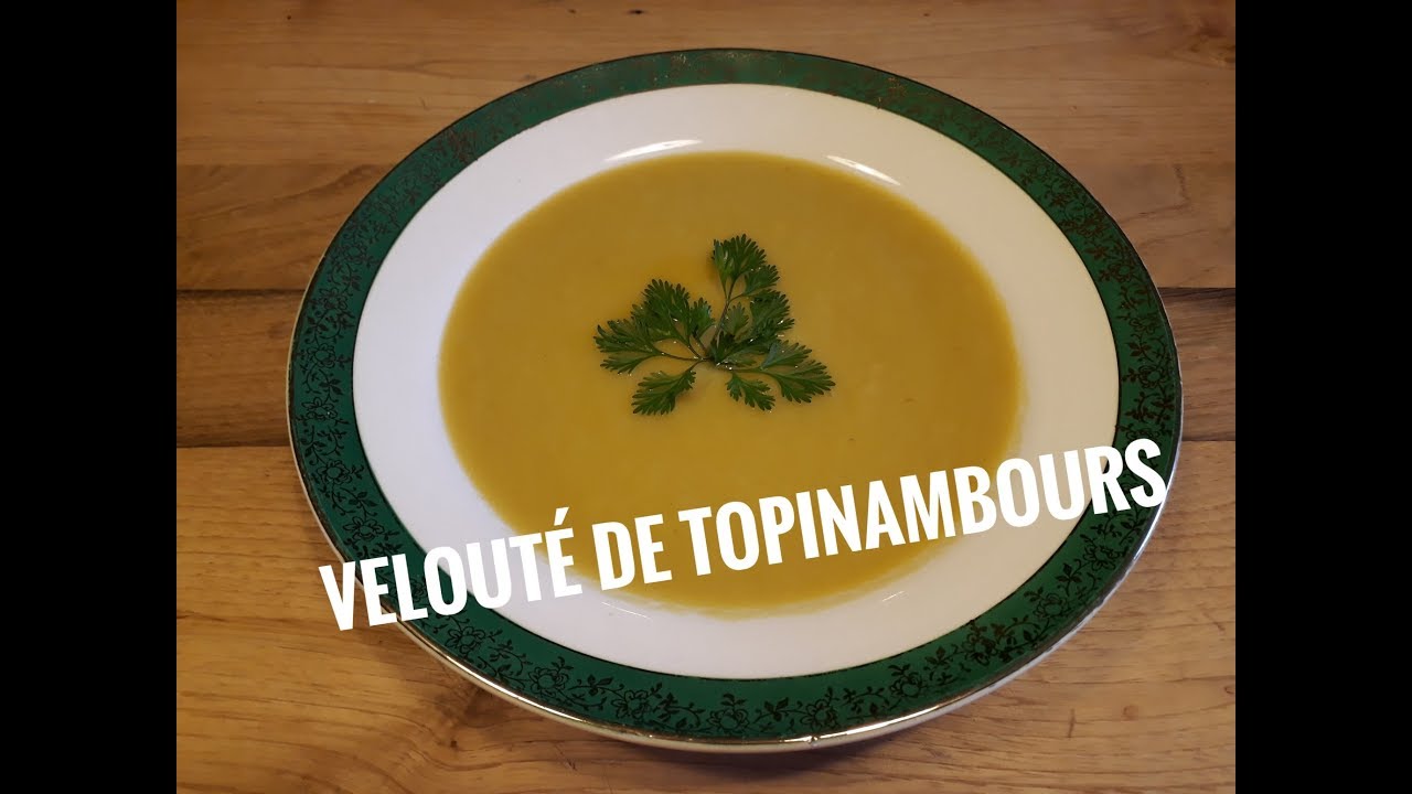VELOUTÉ de TOPINAMBOURS de POPOTE