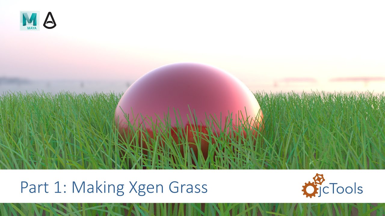 Maya Tutorial: Create Xgen Grass