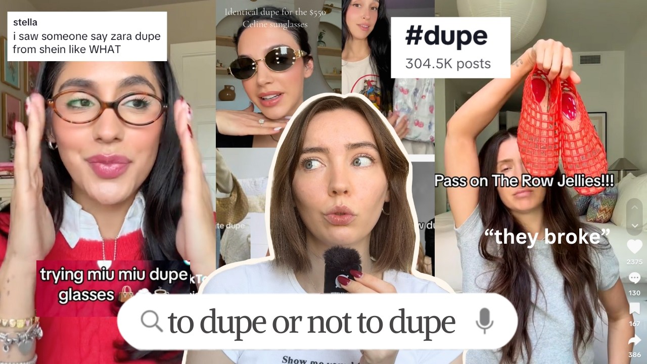 what does dupe culture say about us? | the ethics of democratising fashion