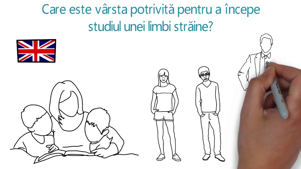 Varsta potrivita pentru a invata o limba straina