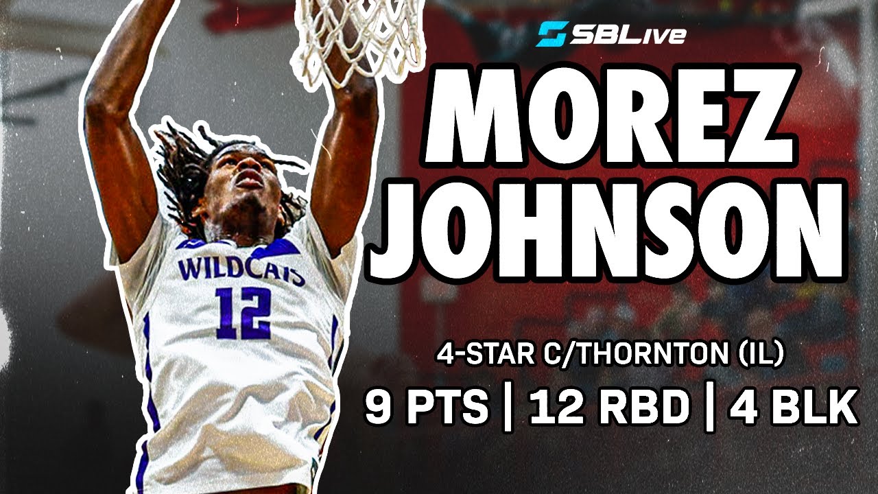 MOREZ JOHNSON ABSOLUTELY DOMINATES THE PAINT 🏀