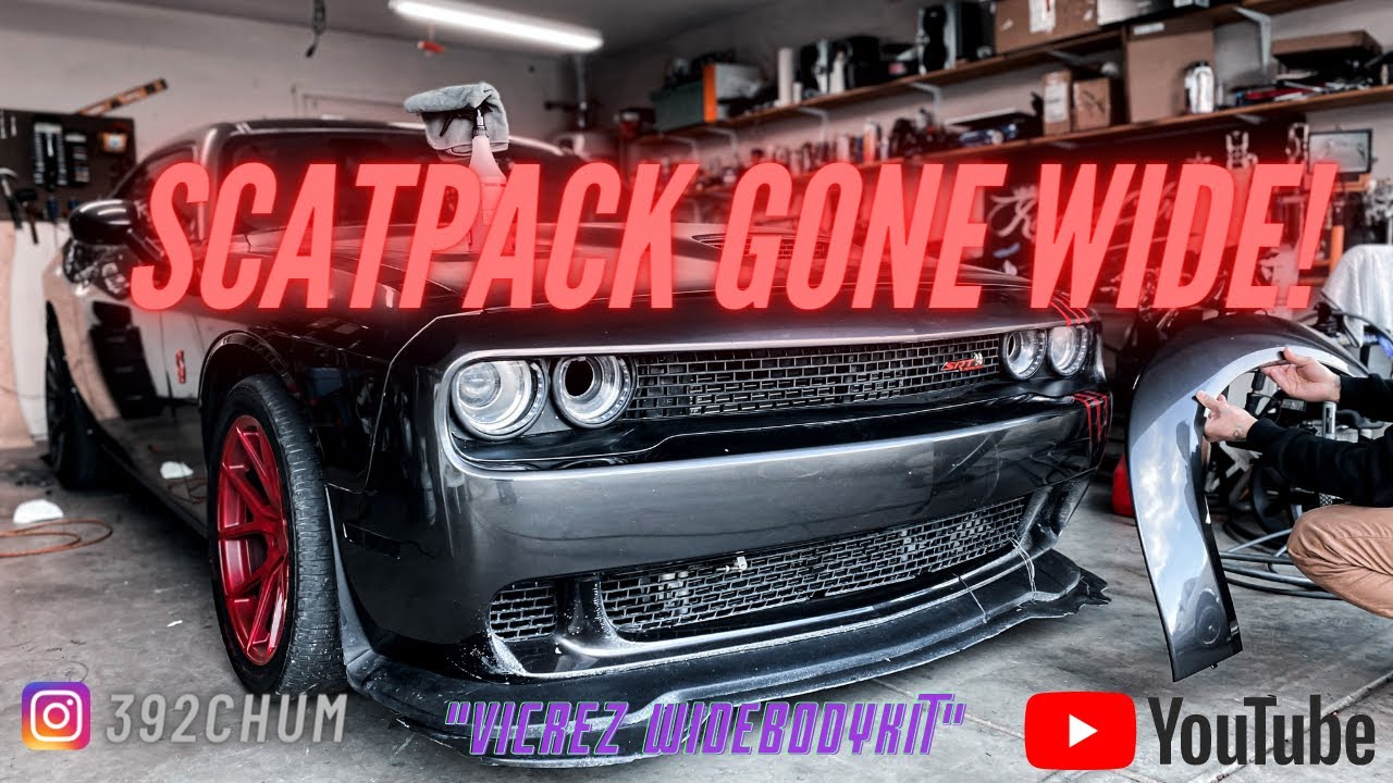ScatPack Gone WIDE.. (Vicrez Demon Widebody kit)