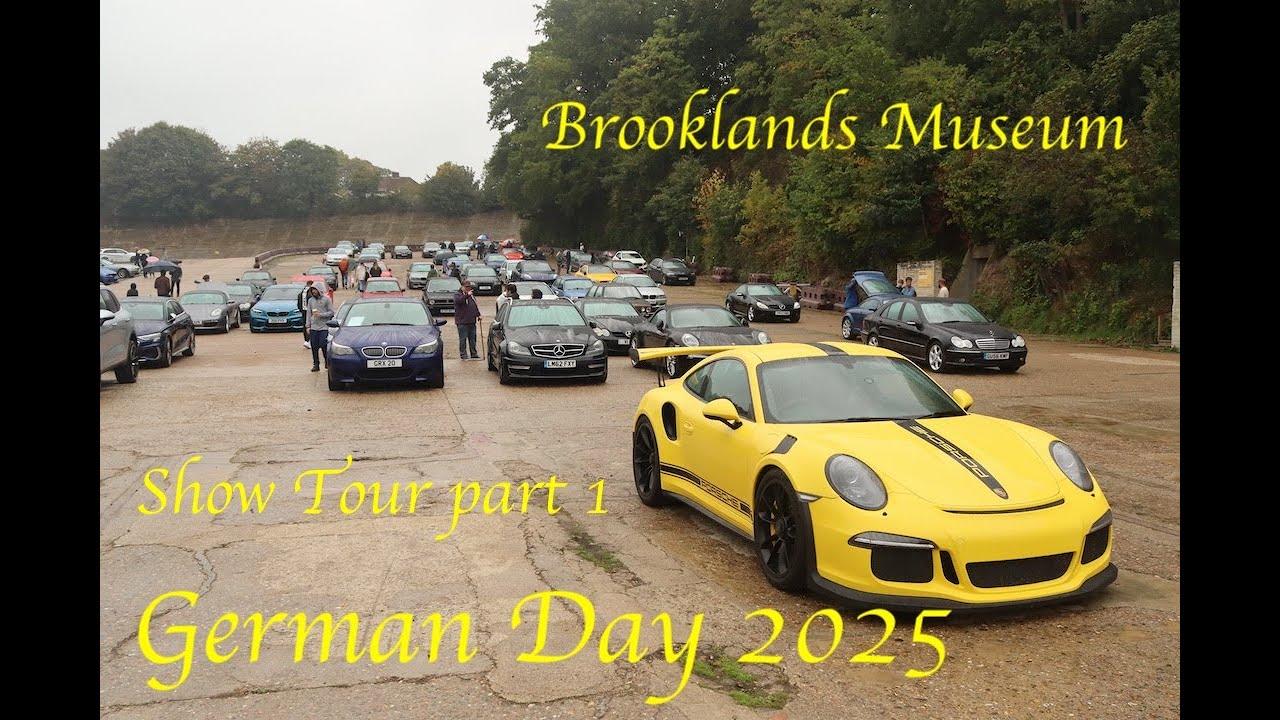 German Day 2025 at Brooklands Museum (show tour part 1)