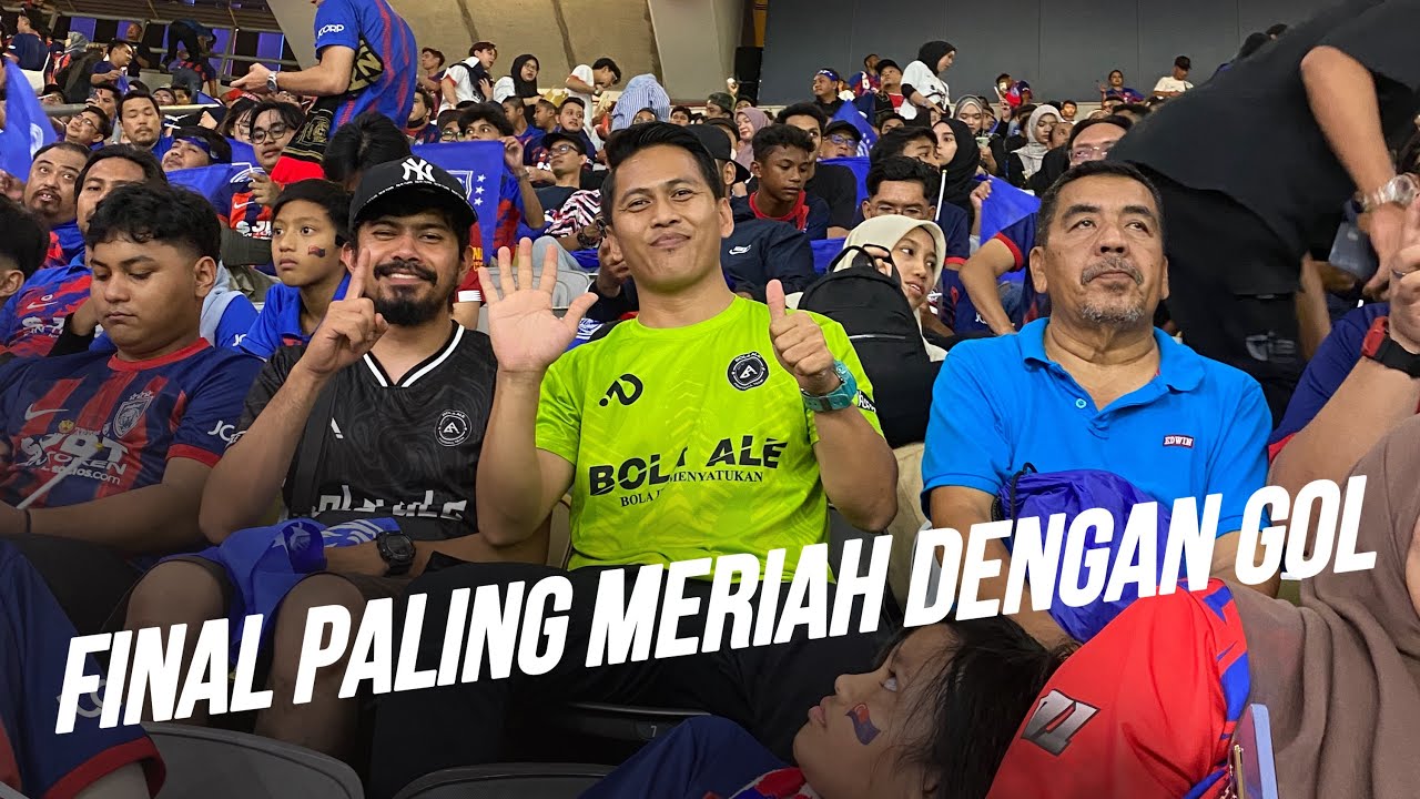 JDT 6-1 SELANGOR !! JDT ADA BUAT KENDURI KE DEKAT BUKIT JALIL ?? VLOG TURUN STADIUM