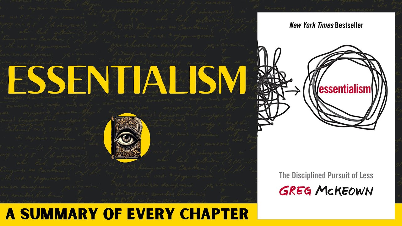 Essentialism Book Summary | Greg McKeown