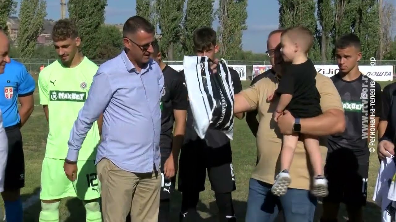 FK Bor 1919 dočekao FK Partizan, 7. avgust 2024. (RTV Bor)