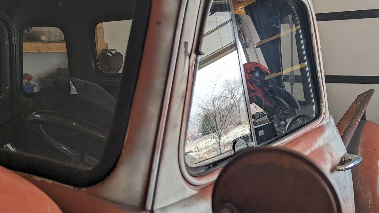 1951 GMC 100 - Door Glass Replacement