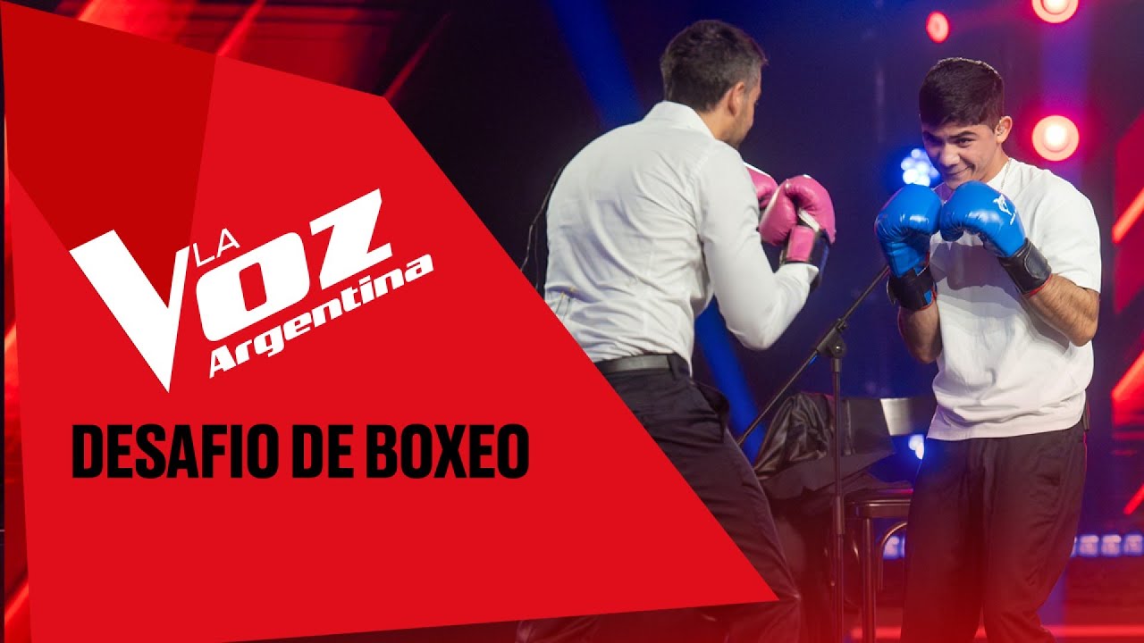 Jaime Muñoz boxeó con Nico Occhiato y casi lo manda a dormir de un nocaut - La Voz Argentina 2025