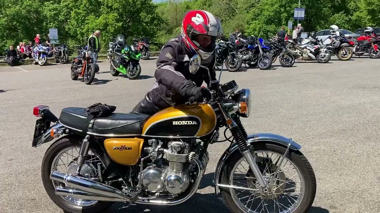 1972 Honda CB500 Four @ Whiteways Cafe