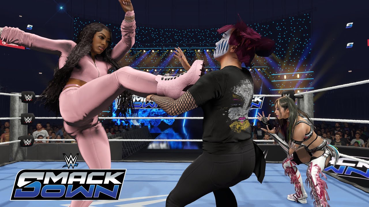 WWE 2K25 SMACKDOWN - LASH LEGEND’S SMACKDOWN DEBUT ERUPTS INTO ABSOLUTE CHAOS! 
