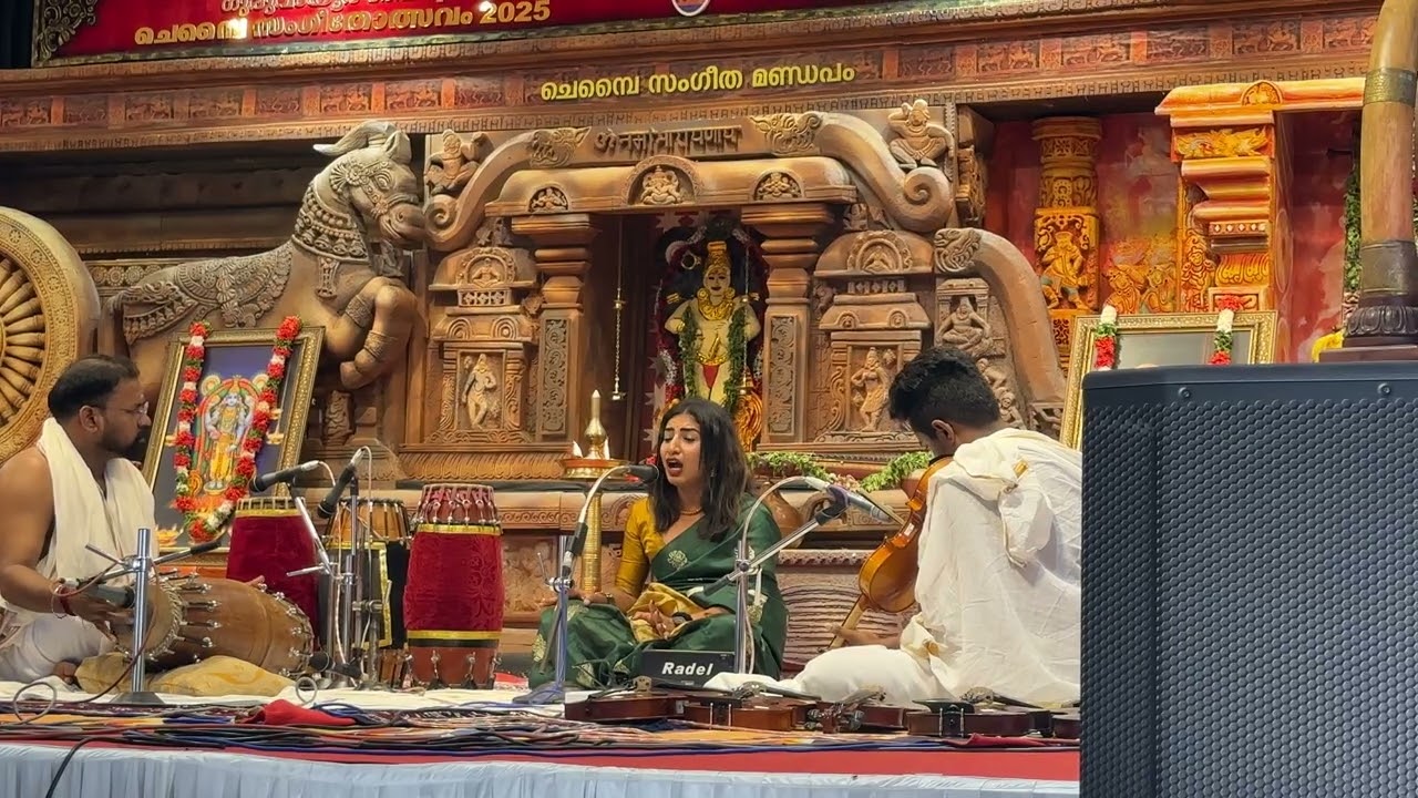 ചെമ്പൈ സംഗീതോത്സവം 2025 | CHEMBAI SANGEETHOLSAVAM | ARYA KRISHNAN #swagathamkrishna 