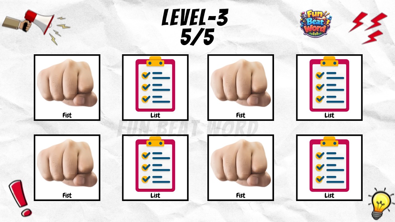 Say The Word On Beat Challenge | PART 208 | Level 1-5 Easy to Insane