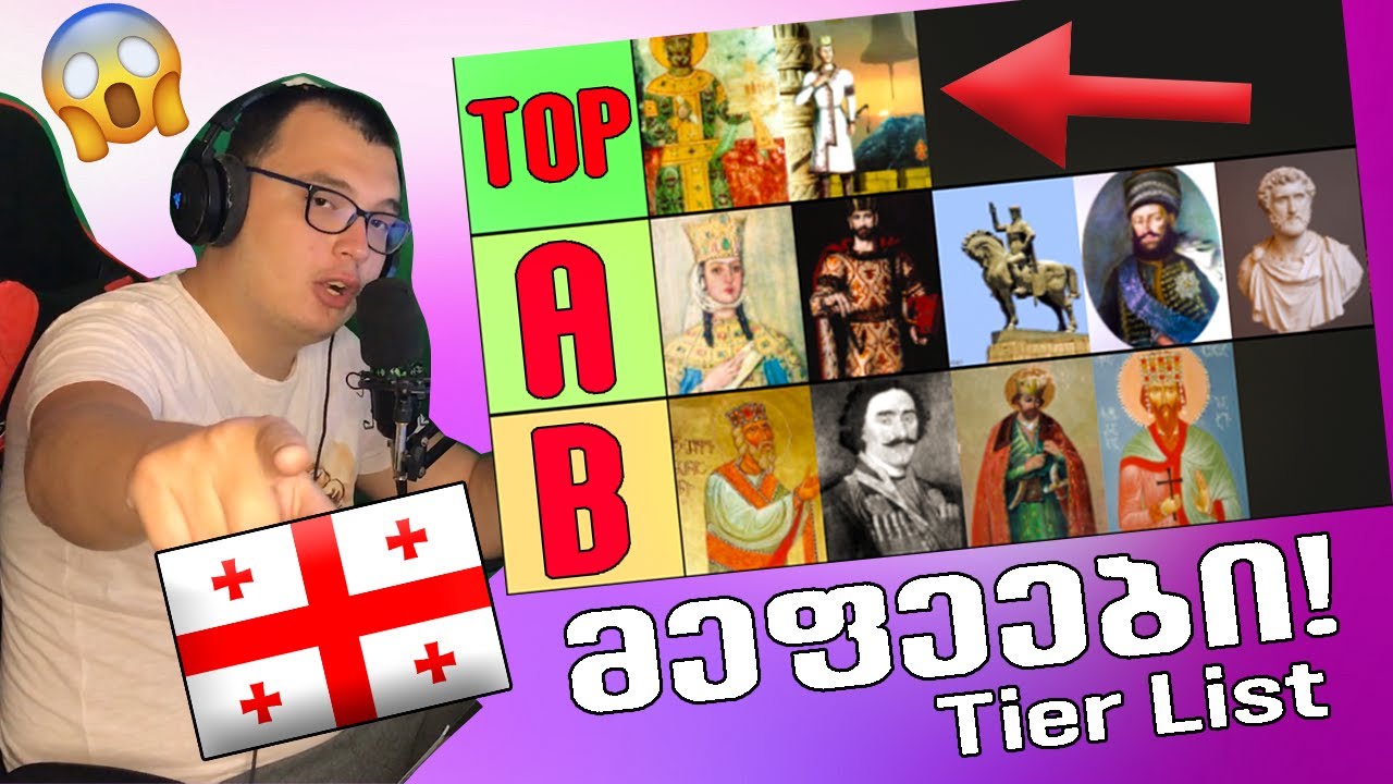აღმაშენებელი თუ ბრწყინვალე!? Tier List - ⛔️ ქართველი მეფეების შედარება!