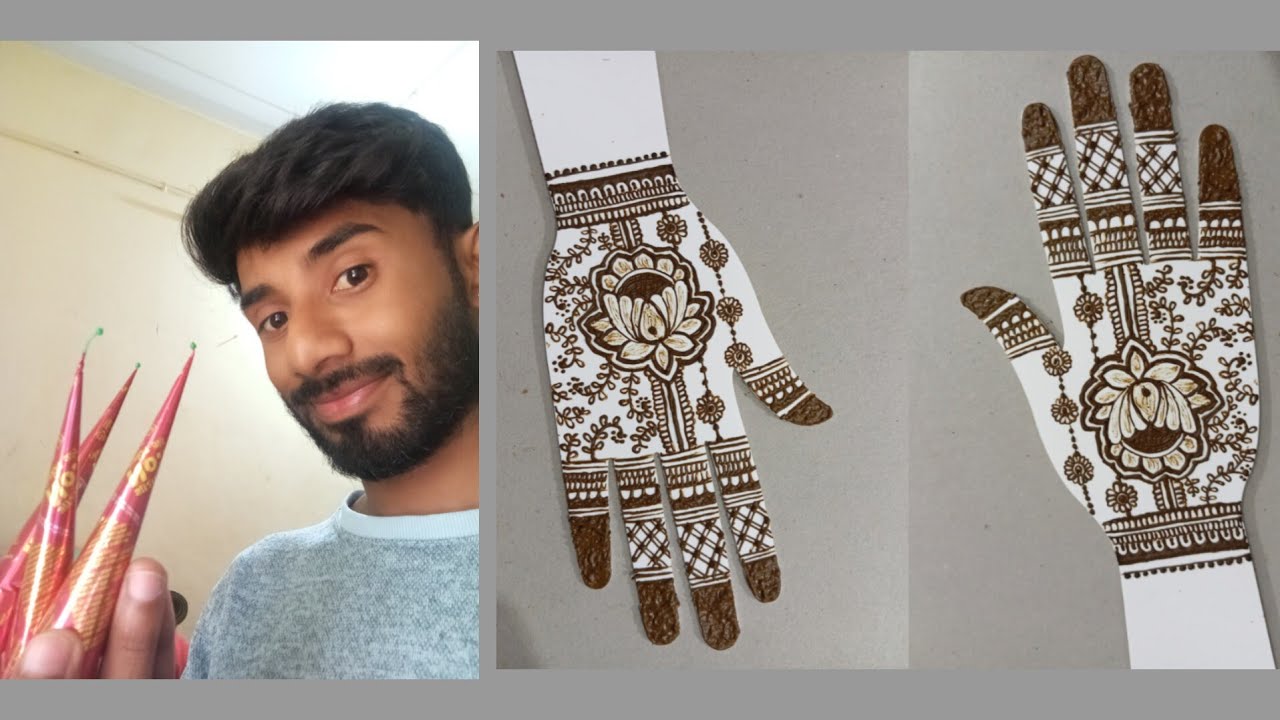 New mehendi design/ ಮೆಹಂದಿ 😍
