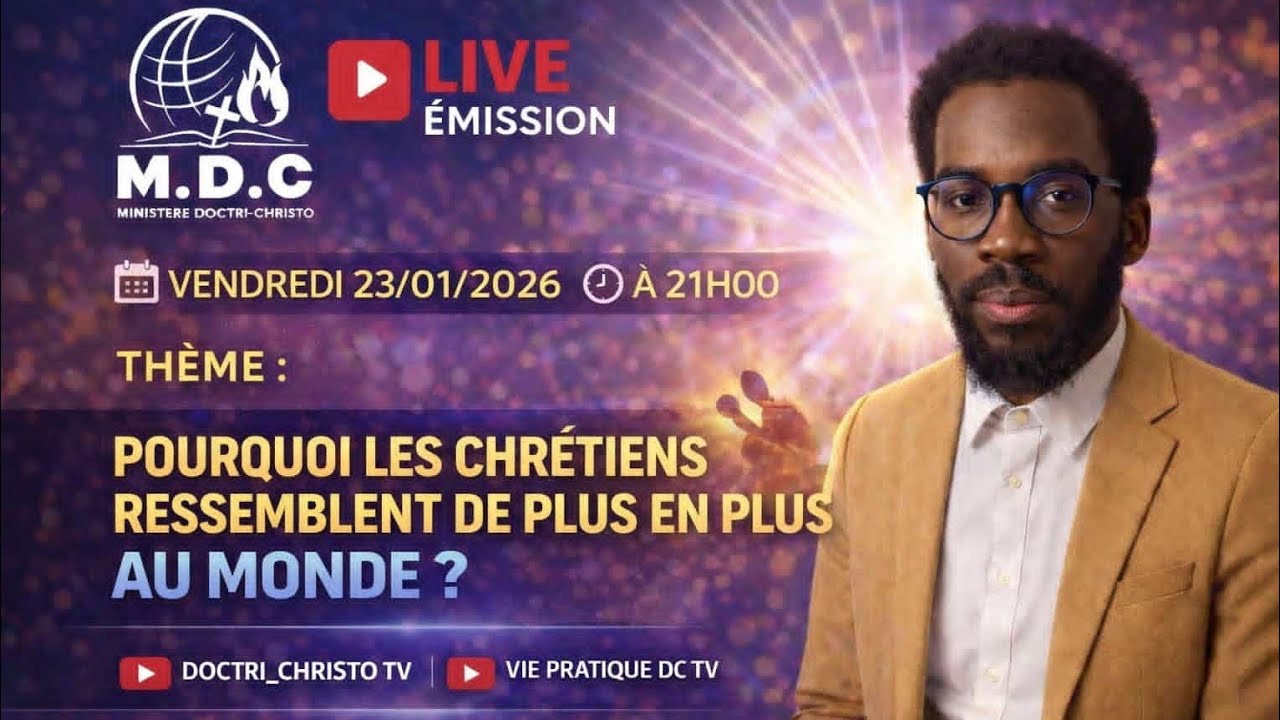 POURQUOI LES CHRÉTIENS RESSEMBLENT DE PLUS EN PLUS AU MONDE ?