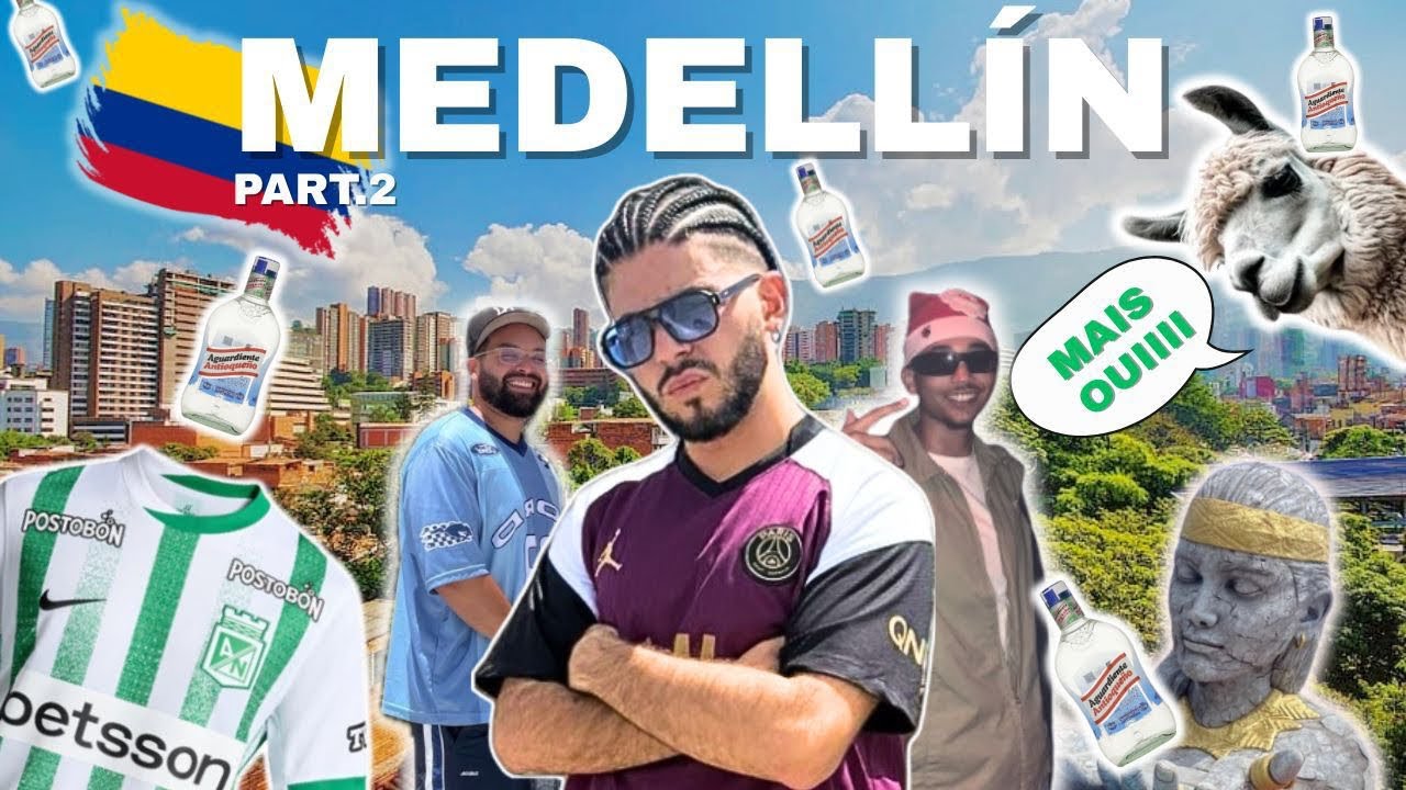 🇨🇴🇫🇷UN FRANCAIS VS 50 COLOMBIENNES A MEDELLIN - VLOG COLOMBIE PT. 2 🇫🇷🇨🇴