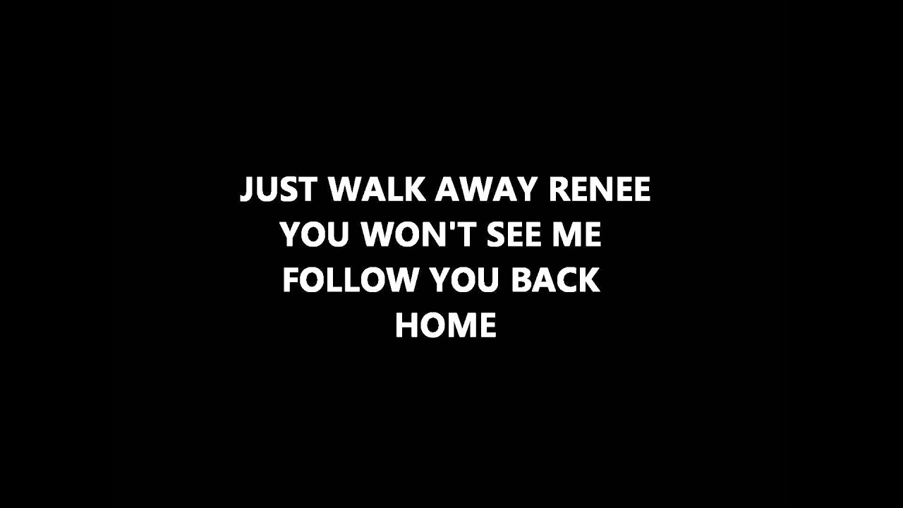 Left Banke -Walk away Renee (with lyrics)