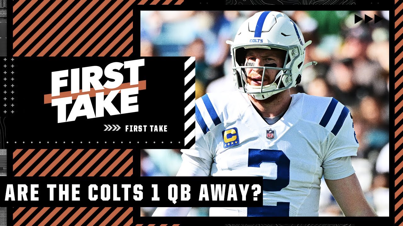 The Colts are a quarterback away from being a contender! - Ryan Clark | First Take
