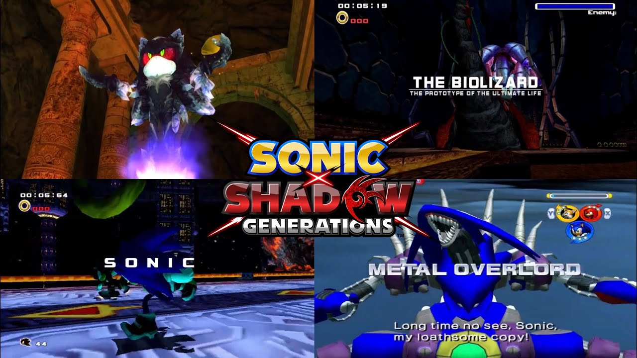 Sonic X Shadow Generations | Origins of All Revealed Bosses