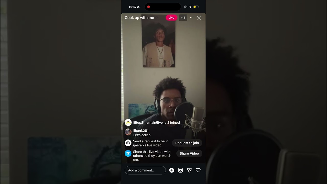 From Rjae ig on live 