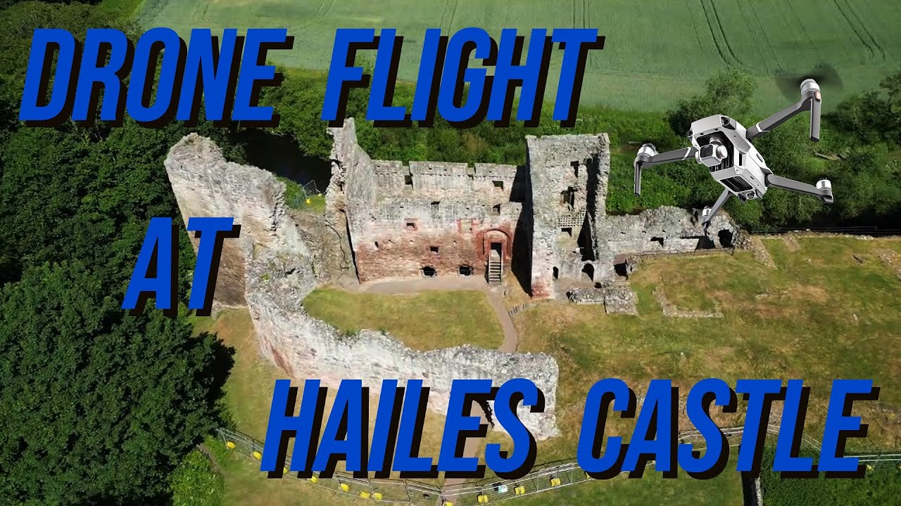 Hailes Castle Drone Flight