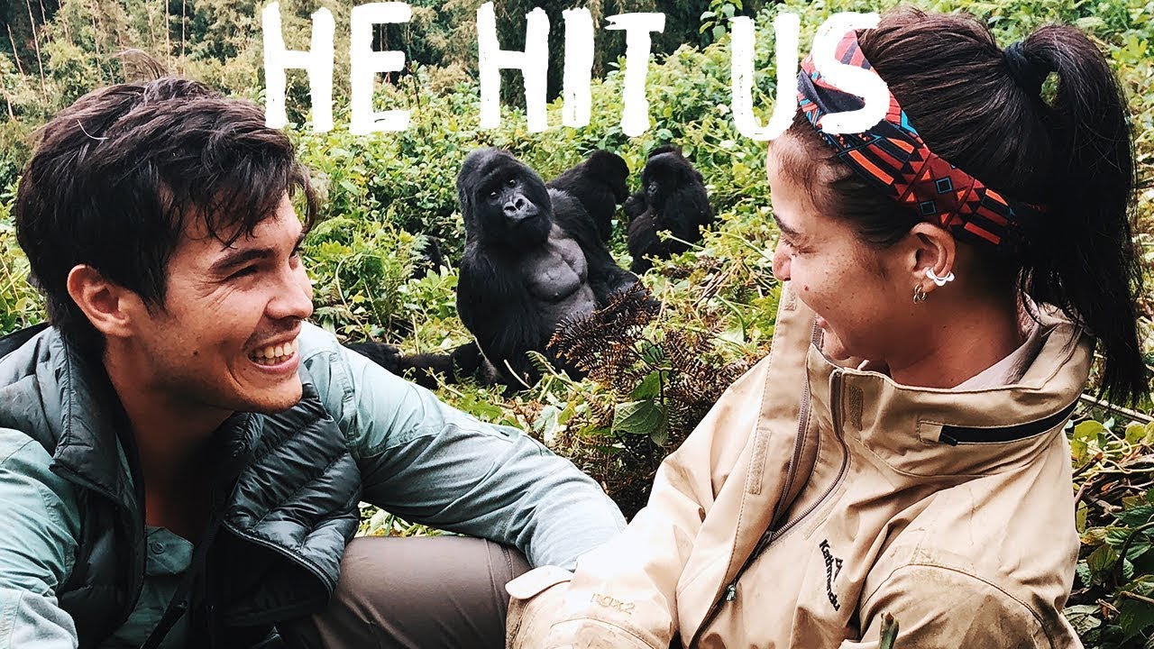 ANNE AND ERWAN IN AFRICA (GORILLAS IN RWANDA) PART 2