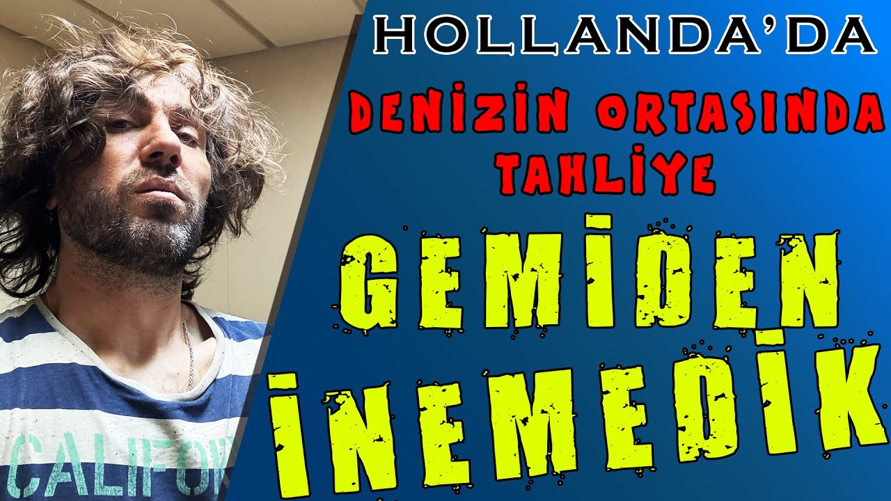 DENİZİN ORTASINDA TAHLİYE