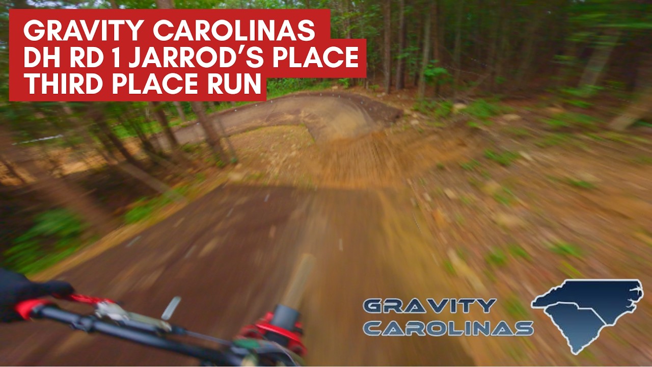 RAW POV 🤯 GRAVITY CAROLINAS DOWNHILL THIRD PLACE RUN || Jarrod's Place