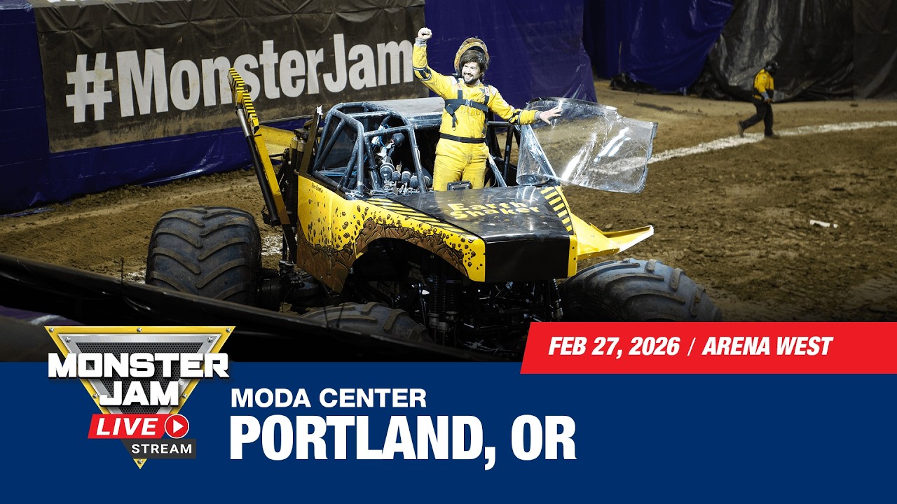 Monster Jam: Portland, OR - 1 (Full Event) | Feb 27, 2026 | Arena West