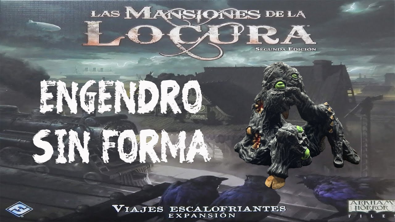 Pintando Engendro Sin Forma #1 | Mansiones de la Locura 2ed | Expansión Viajes Escalofriantes