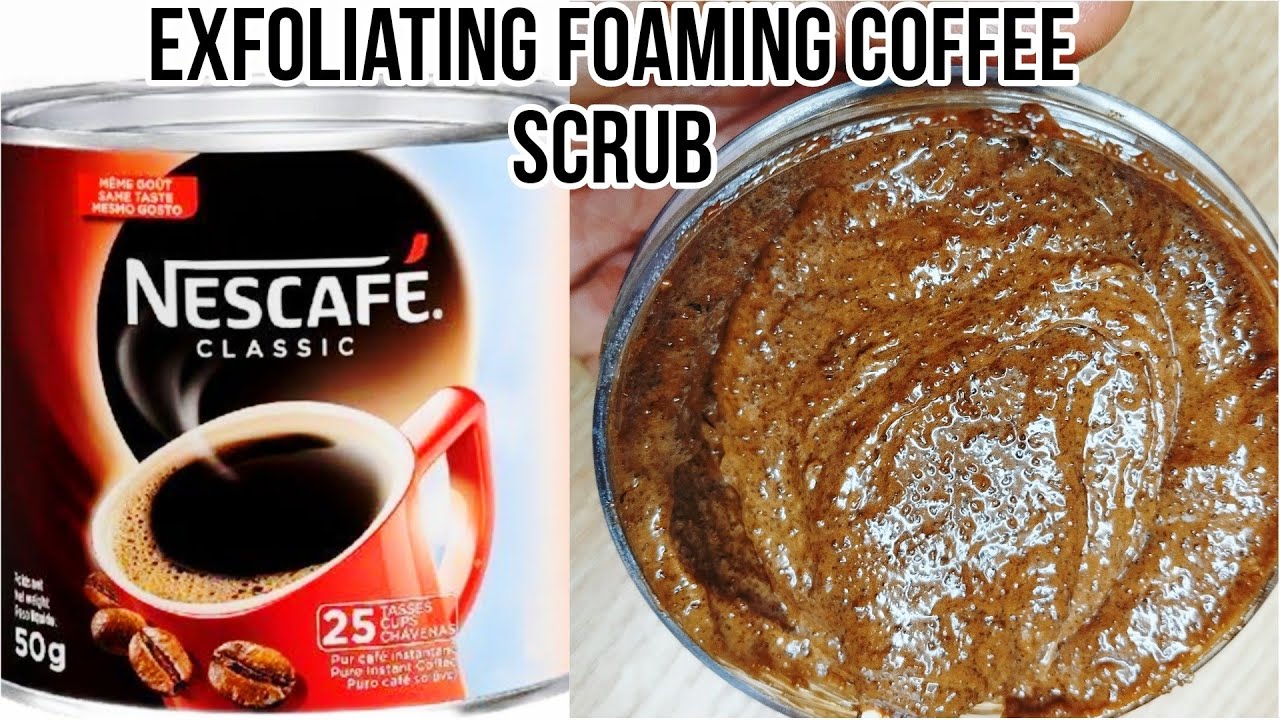 Zr&oacute;b to sam|Domowy peelingujący, pieniący się peeling kawowy do ciała