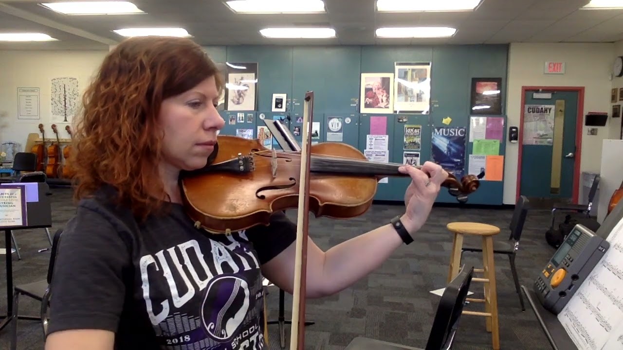 Badinerie by Bach/Woolstenhulme Violin 1 part