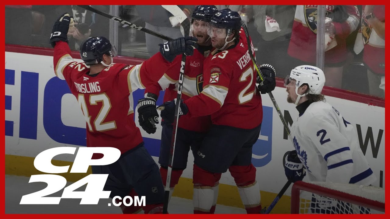 Toronto Maple Leafs fans react after May 9 loss against the Florida Panthers