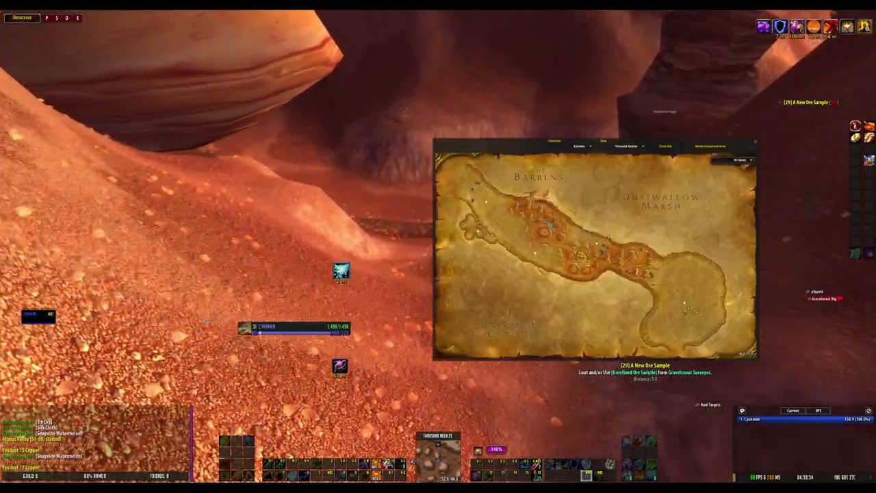 [29] A New Ore Sample | The Barrens (ID: 1153) - Turtle Wow Quest Database