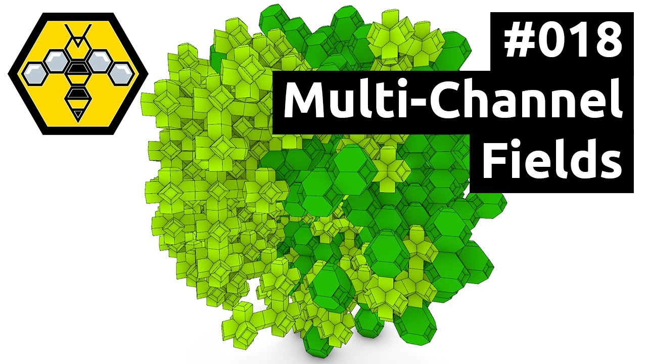 Wasp for Grasshopper #101 - Tutorial #018: Multi-Channel Fields