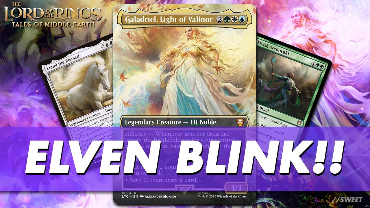 Галадриэль, Свет Валинора — Технология колоды командира #magicthegathering