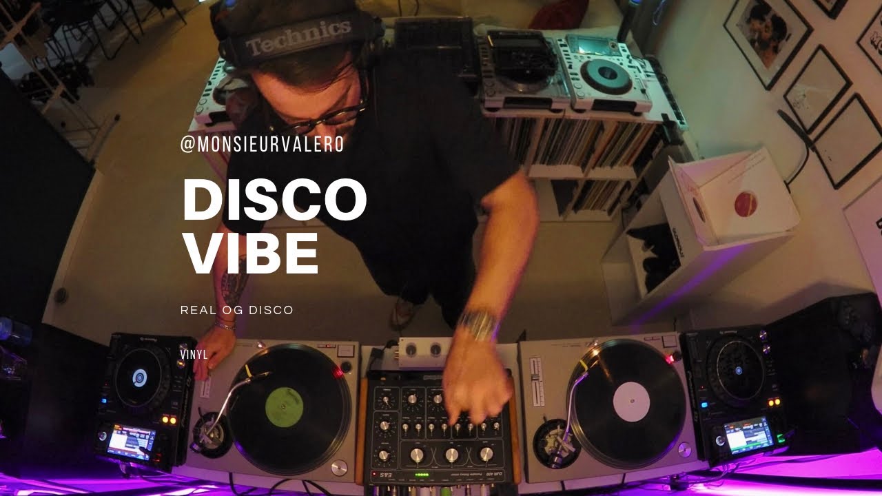 Vinyl Disco Music - DJ SET