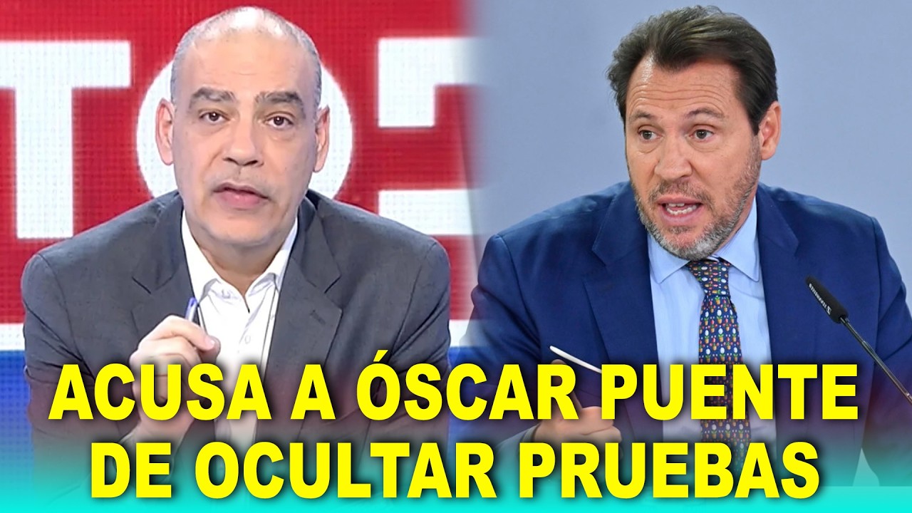Nacho Abad ESTALLA contra Óscar Puente por ocultar pruebas en Adamuz: 